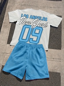 Mens Summer Two Piece Casual Outfit Short Sleeve Shirt and Matching Tee Relaxed Daily Wear <b>Set</b> - Product Image 4