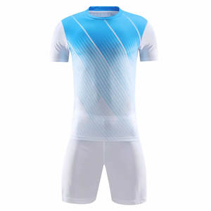 Último Modelo de Camisetas de Fútbol para Entrenamiento, Manga Corta, Ligeras, Transpirables, Uniformes de Fútbol, Servicio OEM para Hombres - Product Image 1