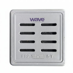 ฝาปิดท่อระบายน้ำ FRP แบบสี่เหลี่ยม ขนาด 36 x 36 นิ้ว รับน้ำหนักได้ 5 ตัน ผลิตจากพลาสติกเสริมแรงด้วยไฟเบอร์กลาส - Product Image 1