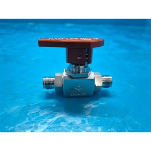 Vanne à boisseau sphérique haute pression HAMLET ISLTR-S H6800SSL3/8IP, utilisée comme pièce détachée pour équipement semi-conducteur Legacy - Product Image 1