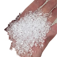 Lumière LED en résine acrylique/granulés à haute transparence pour présentoirs Sani Ware Service de moulage par injection inclus