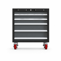 Armoire à outils mobile en acier laminé à froid, armoire de rangement industrielle, tiroirs verrouillables, poste de travail d'entrepôt, service personnalisé