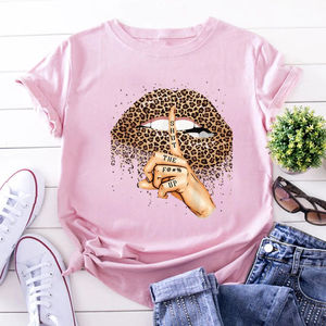 T-shirts graphiques personnalisés avec logo imprimé, T-shirts tendance en coton, chemises vintage, T-shirts décontractés pour femmes, hauts pour femmes - Product Image 1