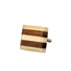 Perilla de cajón de madera y resina marrón y beige Perillas de mármol más vendidas con tamaño de forma de color personalizado Hecho EN LA India Artículo - Product Image 1