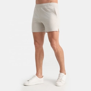 Custom logo Mens Workout Athletic Cargo Shorts Front Logo Spandex/Polyester Canvas Fabric Quick Dry Mid Waist Drawstring Closure - Product Image 5