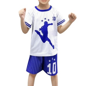 Conjunto de Uniforme de Fútbol Americano para Niños, Camiseta y Pantalones Cortos, Sublimado, para Equipos Deportivos, Transpirable - Product Image 5