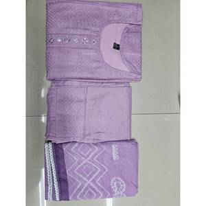 FANCY RUSSIAN SEQUENCE BORDER WORK TOP BOTTOM CON DUPATTA - Product Image 2