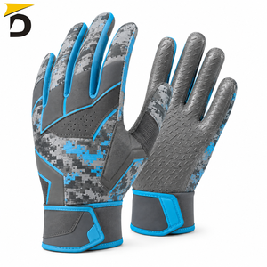 Guantes de Receptor de Fútbol Americano de Cuero, Transpirables, Ligeros, con Tecnología de Agarre para Mayor Confianza en las Recepciones - Product Image 3