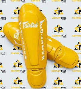 Espinilleras Fairtex de Primera Calidad para Muay Thai, Ligeras y Duraderas, para Competencia de Kickboxing, Espinilleras de Cuero Genuino para Entrenamiento - Product Image 4