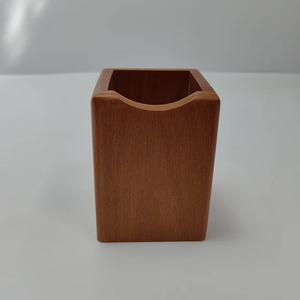 Support de stylos et crayons en bois en gros – Organisateur de bureau durable et de haute qualité – Style moderne - Product Image 2