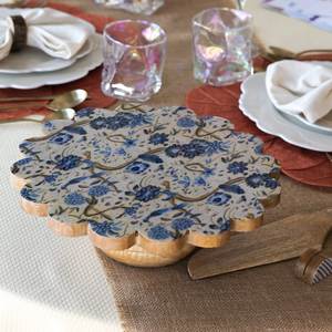 Soporte de Madera para Tartas con Diseño Impreso, Ecológico, Plato Elevado para Exhibición de Postres, para Bodas, Cumpleaños, Hogar, Cocina, Suministros de Panadería, Último Modelo 2026 - Product Image 6