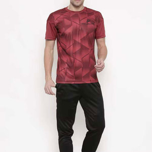 Camiseta Deportiva de Alta Calidad para Gimnasio, Fabricada con Spandex y Poliéster, Camiseta Deportiva Ligera de Venta al por Mayor - Product Image 1