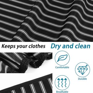 Prix de gros, cape de barbier de bonne qualité, imperméable, anti-poussière, personnalisée, élégante, de qualité supérieure, prix raisonnable. - Product Image 5