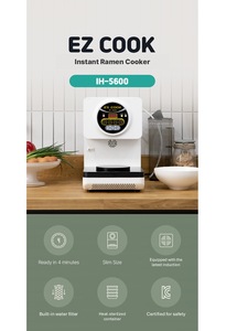 Olla para Ramen EZ COOK IH5600, 4 Minutos, Electrodoméstico Completo, Fácil de Usar, Cocina Profesional, Operación Sencilla, Directo de Restaurante - Product Image 4