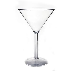 BPA Free <b>Party</b> <b>Plastic</b> Polycarbonate Martini <b>Glasses</b> - Product Image 3