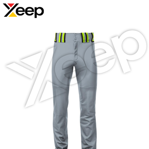 Pantalon de baseball en polyester personnalisé pour homme XEEP XC-BBU-31, imprimé par transfert thermique, manches courtes, respirant, coupe athlétique performante - Product Image 2