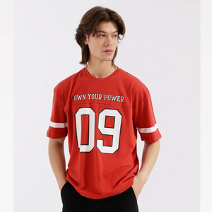 T-shirt Streetwear Personnalisé 2026 – Vente en Gros Hip Hop 100% Coton Molletonné Oversize Unisexe – Fournisseur de Mode Décontractée - Product Image 1