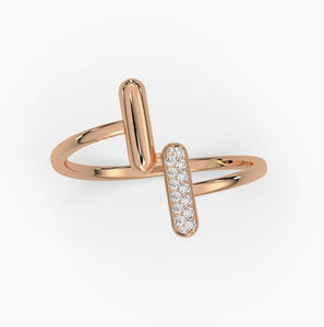 แหวนเพชรแล็บโกรว์ทรงกลมเจียระไนแบบบริลเลียนท์ ชุบทองคำ 14KT สไตล์วินเทจคลาสสิก สำหรับผู้หญิง ได้รับการรับรองจาก IGI เหมาะสำหรับงานแต่งงาน เครื่องประดับชั้นดี - Product Image 2
