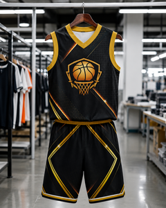 Maillot de basket Salstar de haute qualité, tendance, respirant, en mesh, uniforme de basket personnalisé, t-shirt de basket par sublimation, kit de basket - Product Image 5