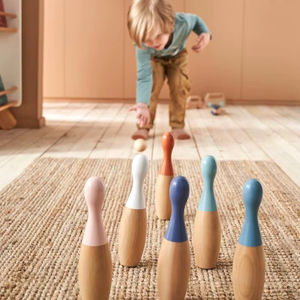 Jouets d'activités pour bébés en bois naturel OEM – Jouets éducatifs sûrs, lisses et polis pour la crèche et la maternelle - Product Image 1