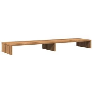 Soporte de Monitor de Madera Sintética Artisan Oak de 39.4x10.6x3.9 Pulgadas - Product Image 6