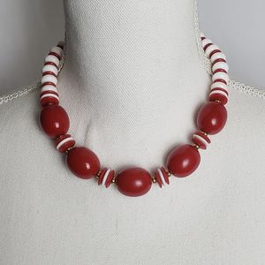 Collar de Cadena con Cuentas de Resina Vintage, Color Crema, Imitación de Perlas, Estilo Chunky, Unisex, para Uso Diario, Fiestas y Bodas - Product Image 5