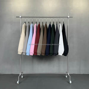 Personalizado transpirable de gran tamaño sólido suelto algodón 430 gramos pulóver con capucha cuello sudadera estilo invierno sudaderas con capucha - Product Image 1