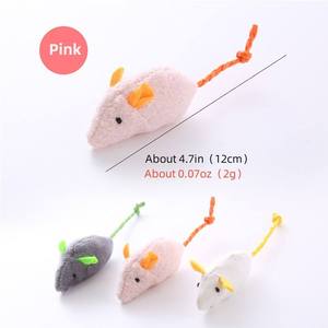 Juguetes para Gatos al por Mayor: Ratón de Peluche con Hierba Gatera, 3 Colores Vivos, Realista y Divertido para Morder - Product Image 6