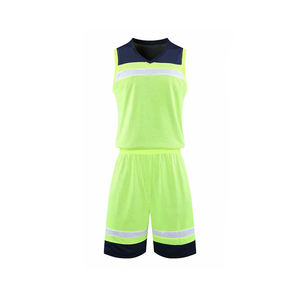 Uniforme de Baloncesto Masculino de Primera Calidad, Ligero, Económico, Totalmente Personalizado con los Últimos Diseños - Product Image 1