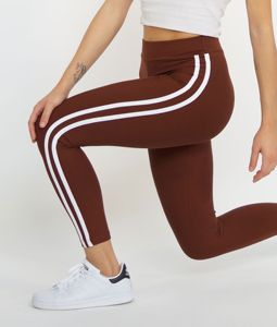 High Waist Red Black Contrast Lift Leggings Tummy Control Anti-Roll Seamless Workout Yoga Pants for Women Gym Fit Clothing Women - Product Image 1