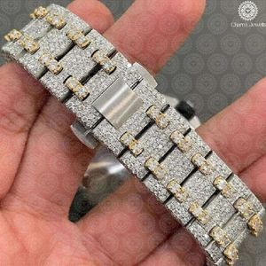 Montre de luxe Charm Jewells en acier inoxydable, boîtier de 40 mm, bracelet en acier inoxydable, cadran analogique, mouvement mécanique automatique pour homme, 10 ATM - Product Image 4