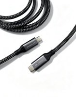 Cable USB C a USB C Trenzado de Fabricante de Cables, Transferencia de Datos de 10 Gbps, Carga Rápida PD de 100 W, Cable USB C Trenzado Resistente