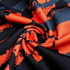 Men Full Sleeve <b>Compression</b> Rash Guard Sublimation Printed Quick Dry Polyester Athletic <b>Shirt</b> Orange <b>Black</b> Design - Product Image 6