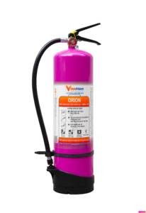 Extincteur multi-usages à base d'eau ORION 6 litres pour incendies de batteries au lithium A-B, indice 1A 55B, haute qualité - Product Image 1