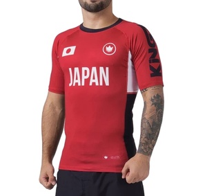 T-shirt de compression à manches longues pour homme 2026, vêtement de sport, protection solaire UPF 50+, imprimé par transfert thermique, personnalisé, pour MMA et surf, séchage rapide - Product Image 1