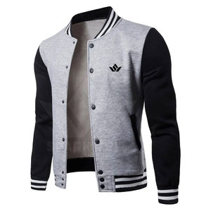 SPARKWELL INDUSTRY Unique Design Men's Eco-Friendly Quick Dry Breathable Letterman Jacket Front Logo Winter Fashion Best Selling - Product Image 2