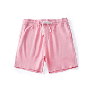 Wholesale Price <b>Men's</b> Polyester/Cotton Casual <b>Lounge</b> Fleece Jogger Gym <b>Shorts</b> High Waist Drawstring Eco-Friendly Quick Dry - Product Image 4