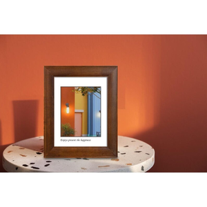 Rustic <b>Wood</b> Photo <b>Frame</b> Double Solid Natural Crafts Color <b>Picture</b> Wooden Decorative Gift Eco-Friendly by blossom craft india - Product Image 2