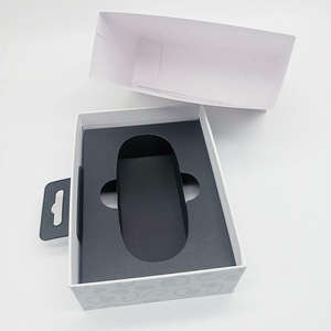 Bulk Purchase Black White Cardboard Earphone <b>Box</b>, Custom Printed Packaging for Bluetooth Headphones - Product Image 5