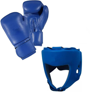 Conjunto de Boxeo de Cuero Genuino de Alta Calidad en Negro y Camuflaje, Último Modelo, Conjuntos de Sparring de Boxeo Fly, Equipo de Entrenamiento - Product Image 5