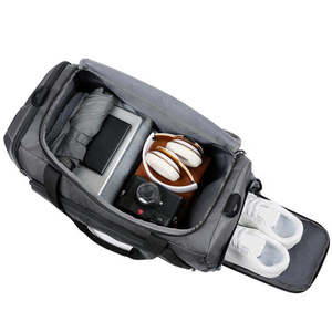 Custom Rolling <b>Duffel</b> Travel <b>Bag</b> Camping Outdoor Sports Travelling Luggage <b>Bags</b> with Trolley - Product Image 5