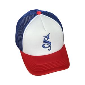 Fabricant vietnamien Casquette de camionneur brodée au look vintage Casquette en maille pour hommes et femmes - Product Image 1