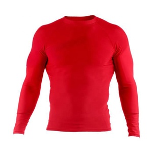 Fabricant en gros de vêtements de sport pour hommes : Rash guard de natation imprimé à manches longues, Rash guard de compression pour hommes 2026 - Product Image 3