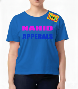 เสื้อยืดผ้าฝ้ายระบายอากาศสำหรับผู้หญิง แขนสั้น สไตล์ลำลองหรูหรา แบบพื้นฐาน Y2K ผลิตตามสั่ง - Product Image 4