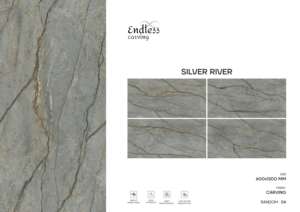 Azulejos de porcelana de diseño premium tallados, 600X1200, azulejos de gran tamaño de lujo para paredes, pisos y elevaciones interiores y exteriores. - Product Image 6