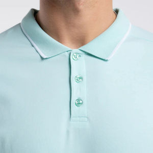 Camiseta de Manga Corta para Hombre, Informal, de Punto, de Algodón/Fibra de Bambú, de Alta Calidad, Transpirable, Ecológica, de Secado Rápido, con Patrón Liso, Talla Grande - Product Image 5