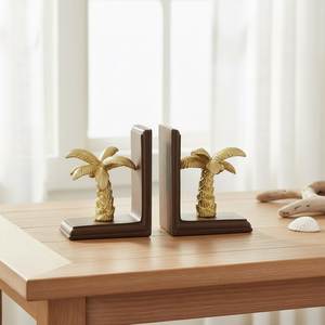 Premium Matte Black Metal <b>Bookends</b> for Heavy Books Home Office Library Bookshelf Organization Non Slip Durable Decorative - Product Image 5