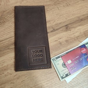 Leather Bill Holder Slim Cash <b>Wallet</b> <b>Men</b> Premium <b>RFID</b> Safe Wholesale Luxury Business Carry Bag LBH-0027 - Product Image 4