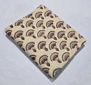 Sanaganeri Cotton Block print Fabric Jaipur Hand Block printed fabric Indian Fabric For dresses Wholesale Cotton fabric supplier - Product Image 4