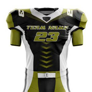 Uniforme de football américain de qualité supérieure, uniforme de football américain professionnel, tissu polyester, logo personnalisé, vêtements de sport d'équipe - Product Image 5